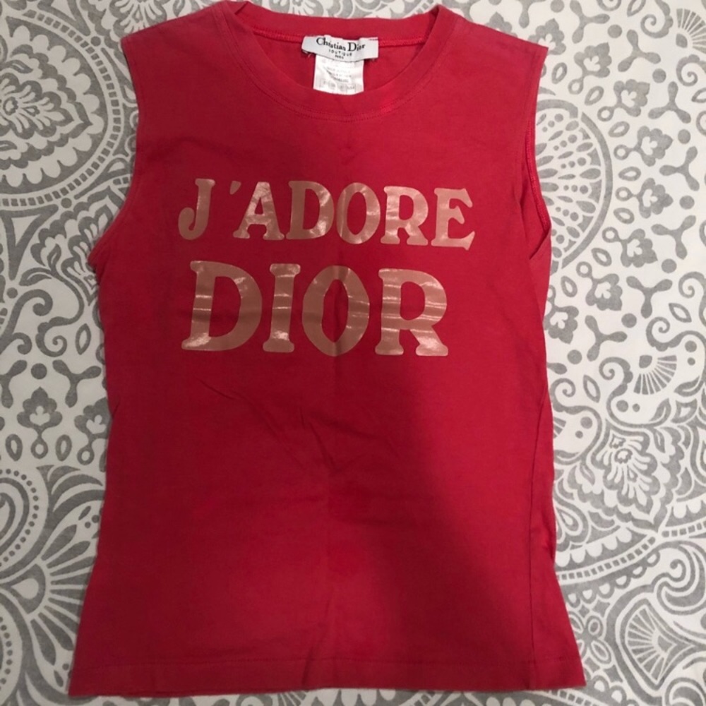 Authentic Dior tank